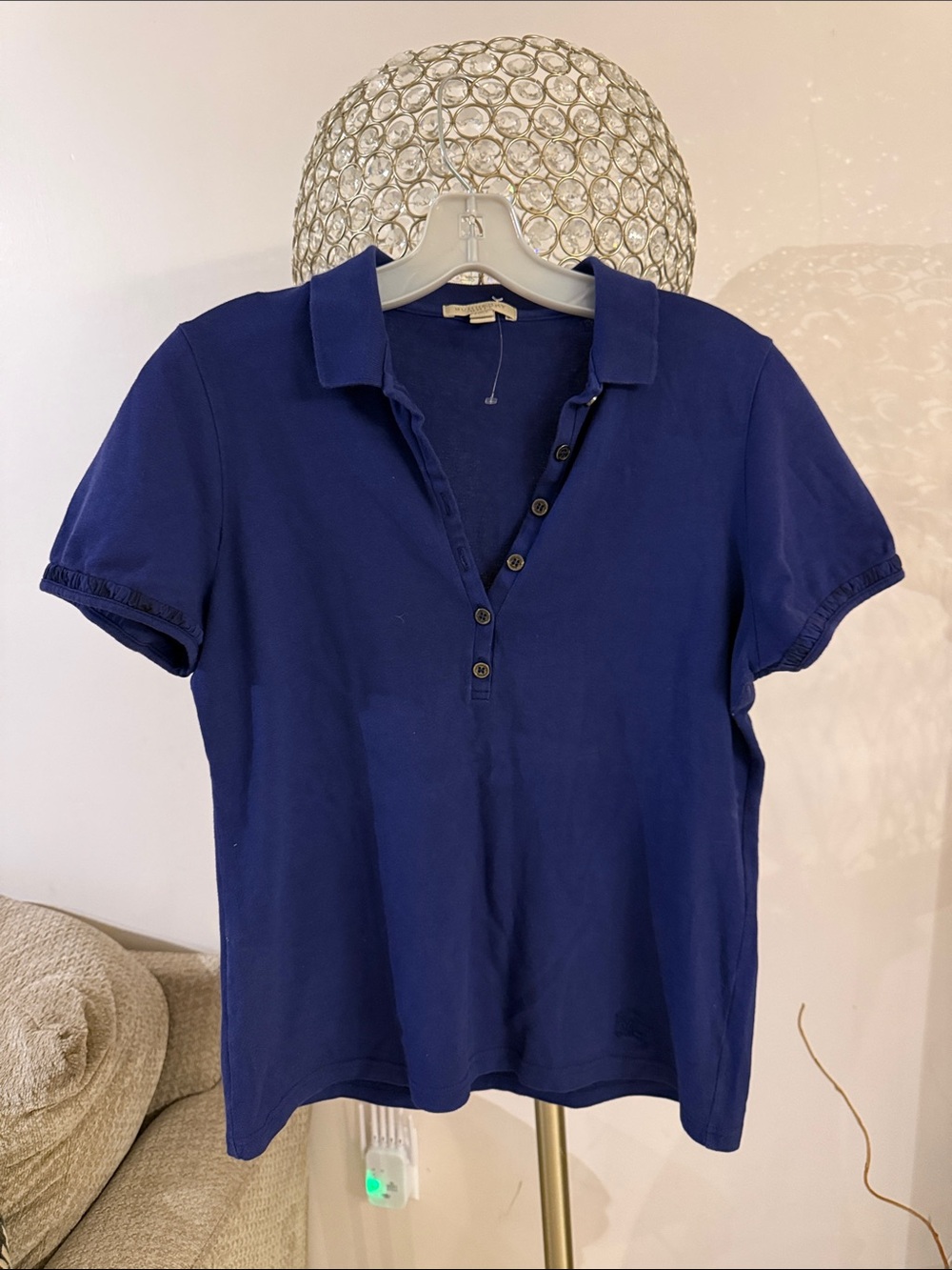Burberry Brit Navy Short-Sleeve Tee M